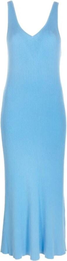 Remain Birger Christensen Midi Dresses Blauw Dames