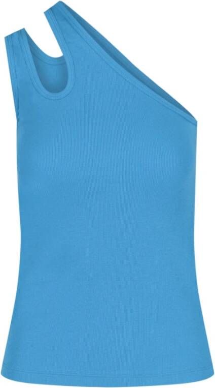 Remain Birger Christensen Mouwloze tops Blauw Dames