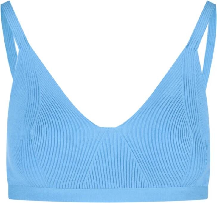 Remain Birger Christensen Mouwloze tops Blauw Dames