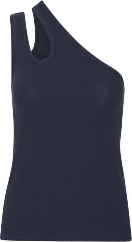 Remain Birger Christensen Mouwloze tops Blauw Dames