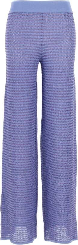 Remain Birger Christensen Rechte Broek Paars Dames