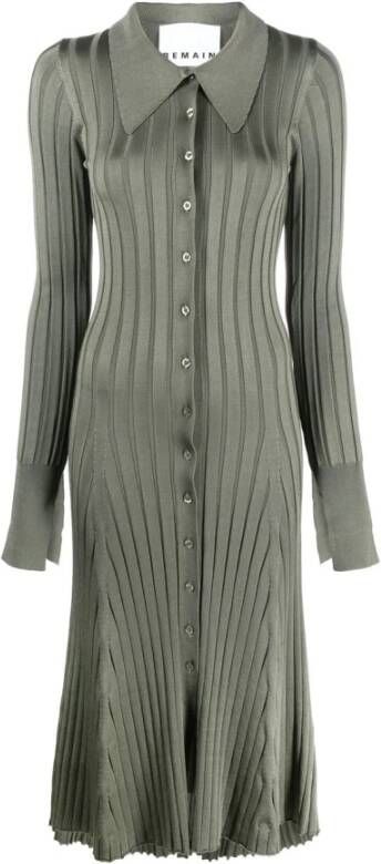 Remain Birger Christensen Shirt Dresses Groen Dames