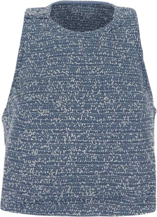 Remain Birger Christensen Sleeveless Tops Blauw Dames