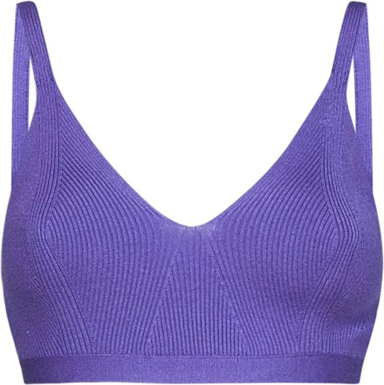 Remain Birger Christensen Sleeveless Tops Purple Dames