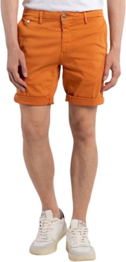 Replay Casual Shorts Oranje Heren