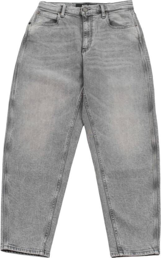 Replay Cropped Jeans Grijs Dames