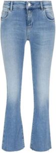 Replay Flared Jeans Blauw Dames