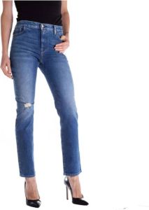 Replay Jeans Blauw Dames