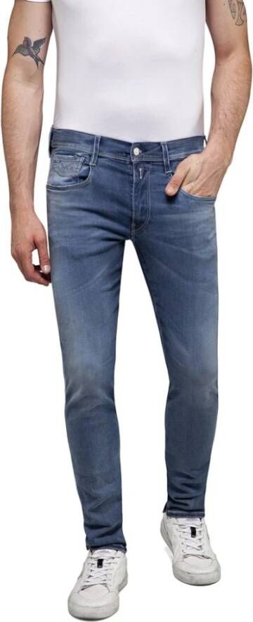 Replay Jeans M914Y.000.661 A05 Blauw Heren