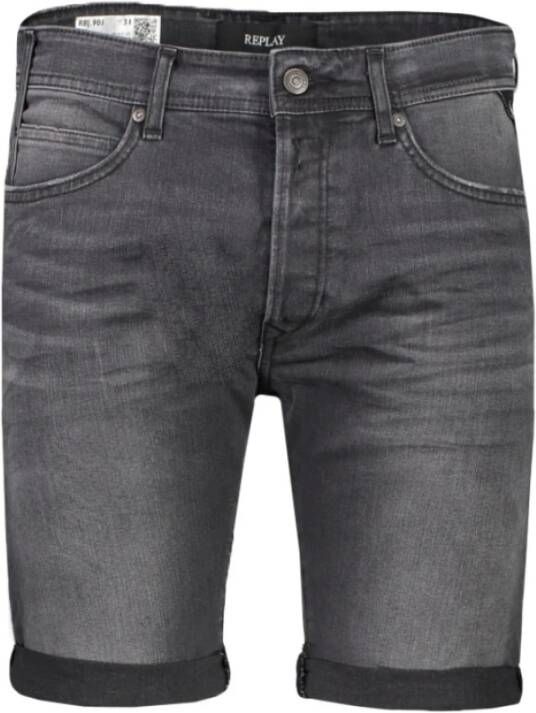 Replay jeans shorts ma981y000 Zwart Heren