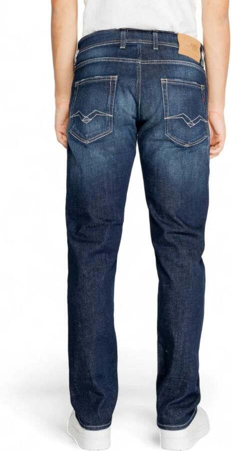 Replay Blauwe Jeans met Rits en Knoopsluiting Blue Heren - Foto 2