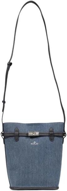 Replay Blauwe Katoenen Handtas Blue Dames - Foto 5