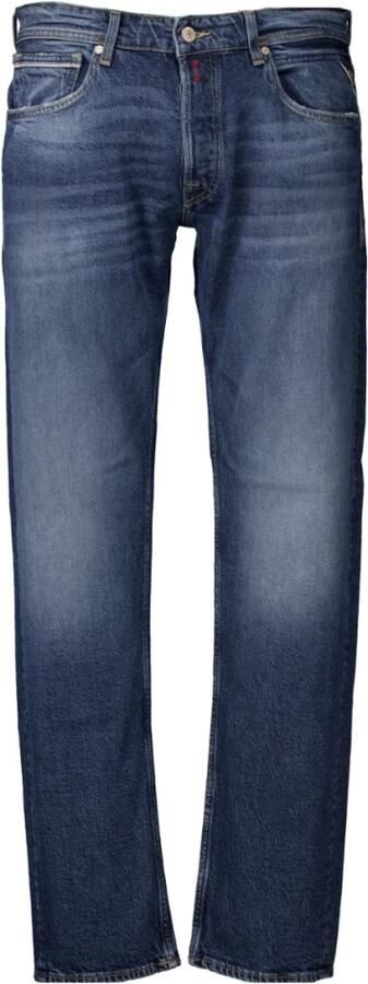 Replay Straight leg jeans in 5-pocketmodel model 'GROVER' - Foto 5