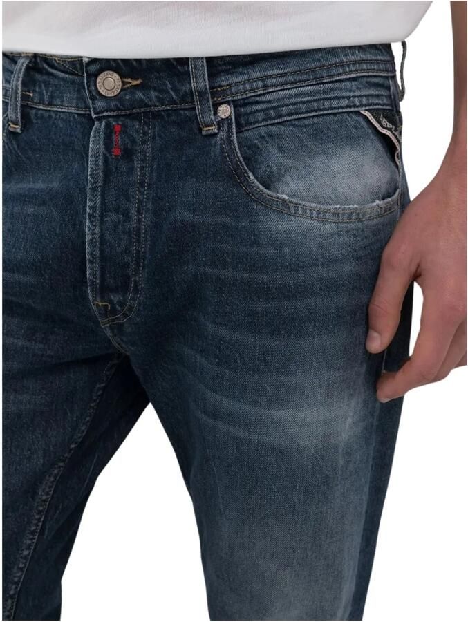 Replay Straight leg jeans in 5-pocketmodel model 'GROVER'