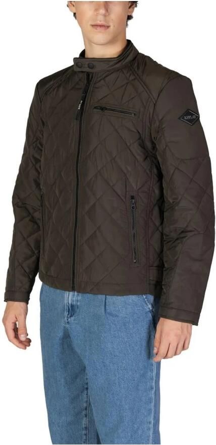 Replay Groene Polyamide Modern Design Jas Green Heren - Foto 2