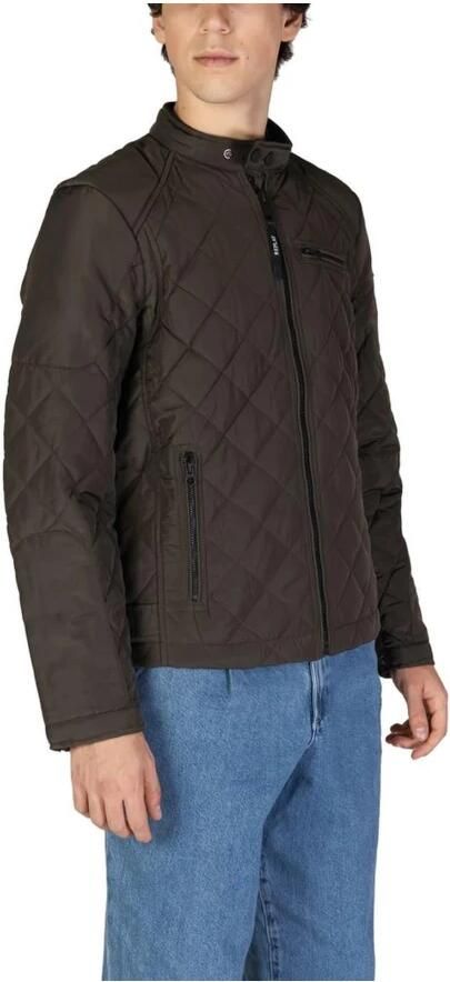 Replay Groene Polyamide Modern Design Jas Green Heren - Foto 3