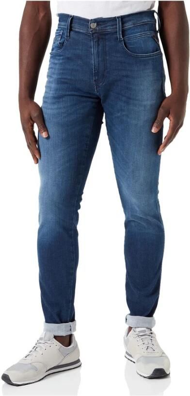 Replay Anbass Hyperflex jeans blauw M914 661 E05 007 Blauw Heren - Foto 16