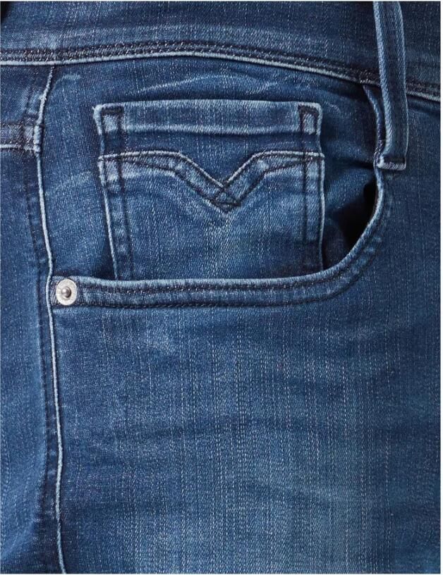 Replay Anbass Hyperflex jeans blauw M914 661 E05 007 Blauw Heren - Foto 8