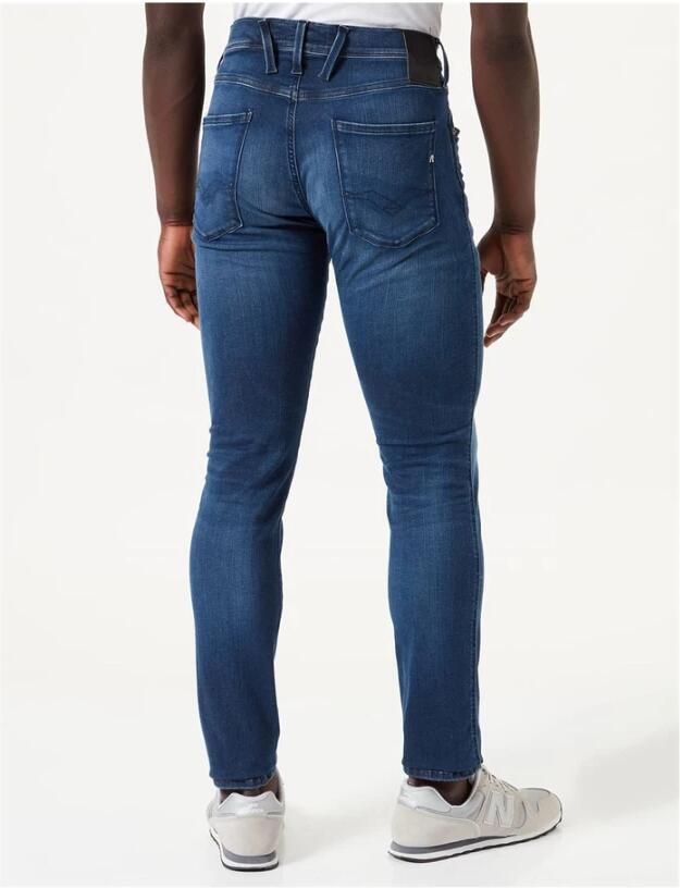 Replay Anbass Hyperflex jeans blauw M914 661 E05 007 Blauw Heren - Foto 12