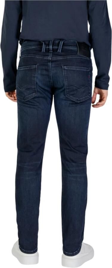 Replay Blauwe Stretch Jeans Broek van Katoenmix Blue Heren - Foto 4