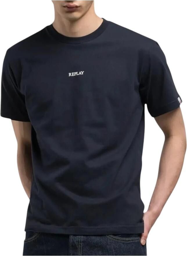 Replay T-shirt M3048.2660-970 NAVY - Foto 3