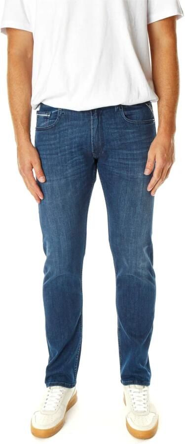 Replay Slim fit jeans met stretch model 'Grover' - Foto 4