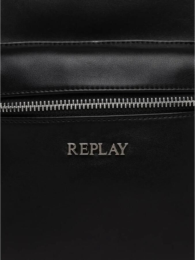 Replay Stijlvolle Rugzak voor Dagelijks Gebruik Black Dames