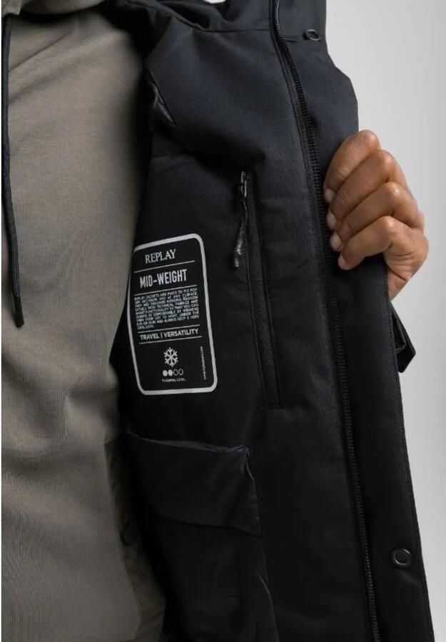 Replay Parka Winterjas Heren