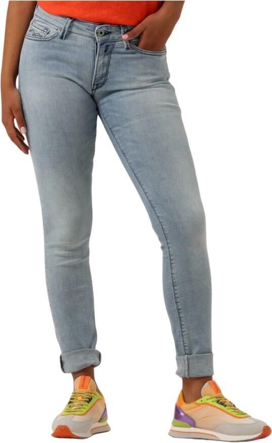 REPLAY Dames Jeans New Luz Pants Lichtblauw - Foto 5