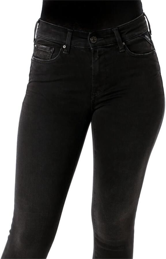 Replay Skinny fit jeans met stretch model 'Luzien'