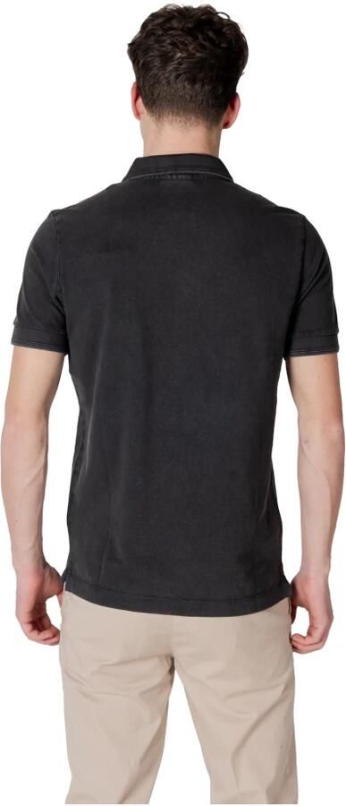 Replay Zwarte poloshirt met korte mouwen Black Heren - Foto 3