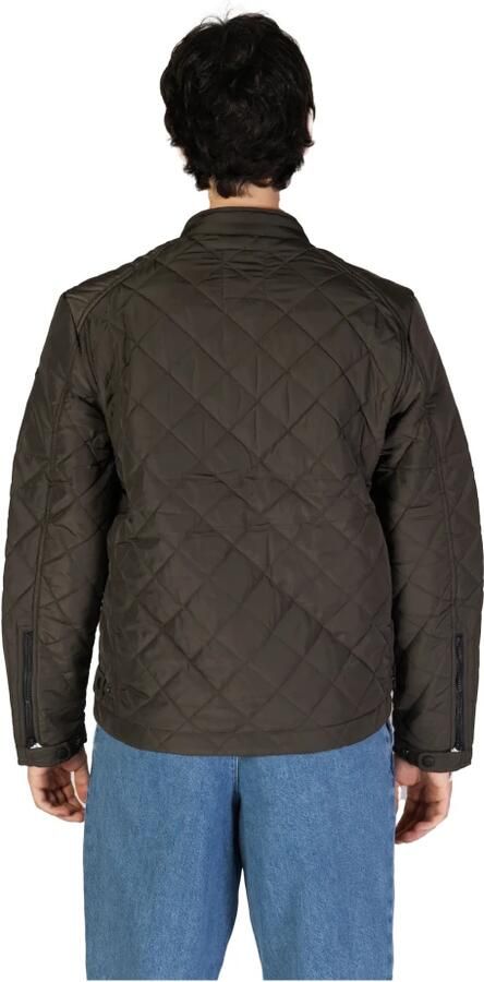 Replay Groene Polyamide Modern Design Jas Green Heren