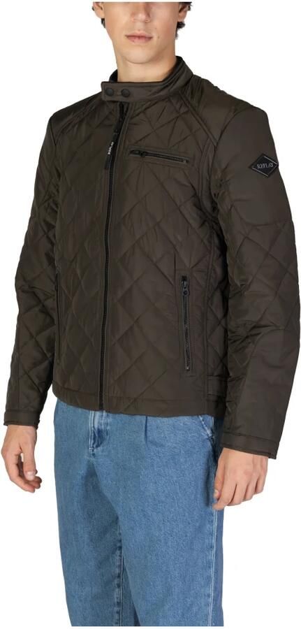 Replay Groene Polyamide Modern Design Jas Green Heren - Foto 2