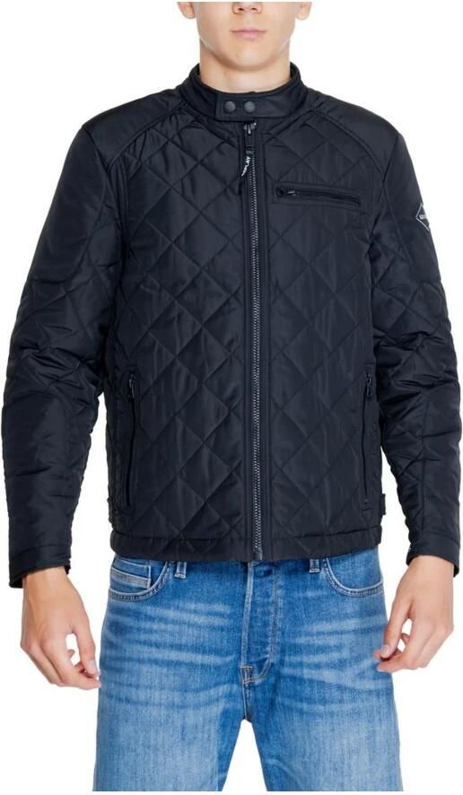 Replay Gewatteerd jack met opstaande kraag en ritszakken - Foto 4