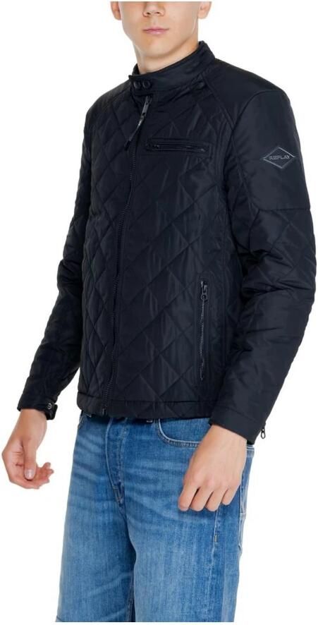 Replay Gewatteerd jack met opstaande kraag en ritszakken - Foto 2