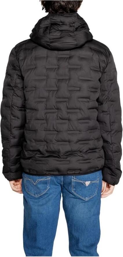 Replay Zwarte Hooded Ritsjas Heren Herfst Winter Black Heren - Foto 4