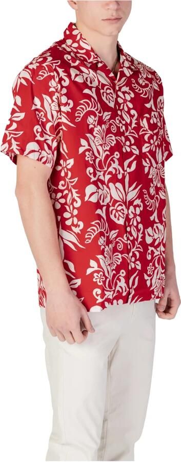 Replay Katoenen T-shirt met Korte Mouwen Red Heren - Foto 2