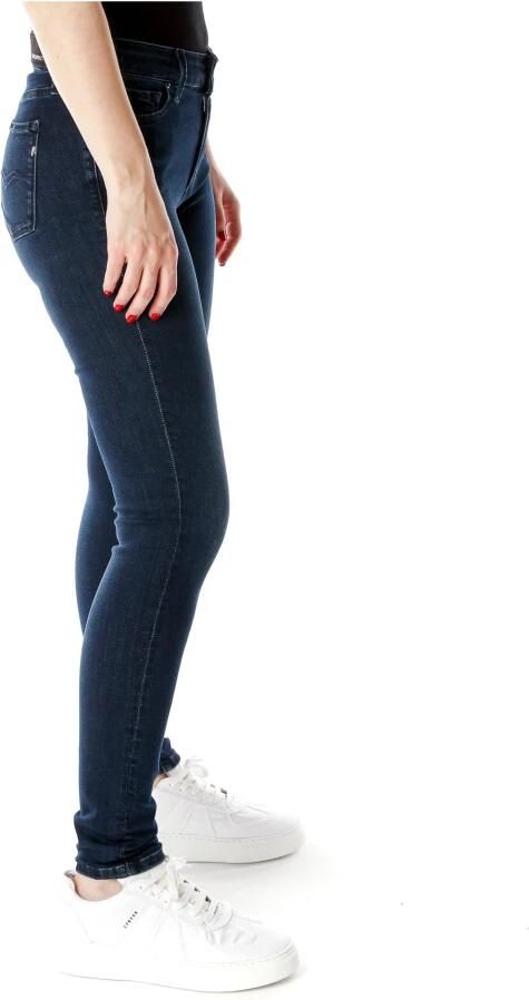 Replay Skinny fit jeans met stretch model 'Luzien' - Foto 3
