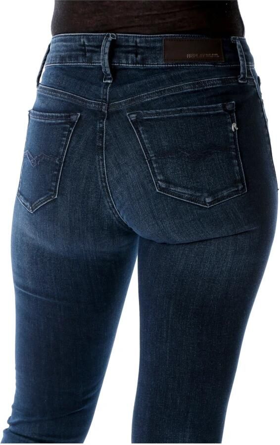 Replay Skinny fit jeans met stretch model 'Luzien'