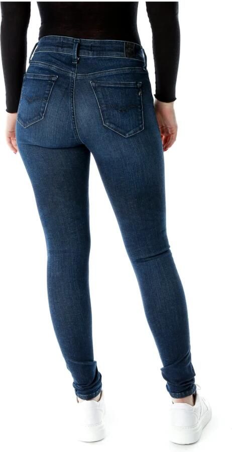 Replay Skinny fit jeans met stretch model 'Luzien' - Foto 2