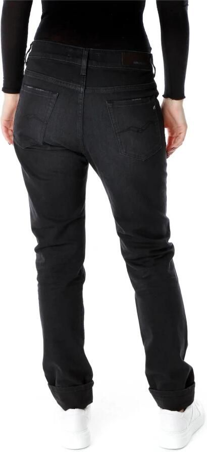 Replay Slim-Fit Boyfriend Jeans Black Dames - Foto 3
