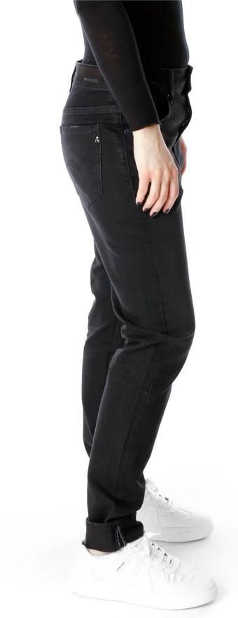 Replay Slim-Fit Boyfriend Jeans Black Dames - Foto 4