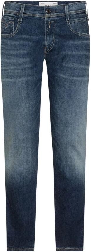 Replay Slim Fit Mid Waist Jeans Blue Heren - Foto 11