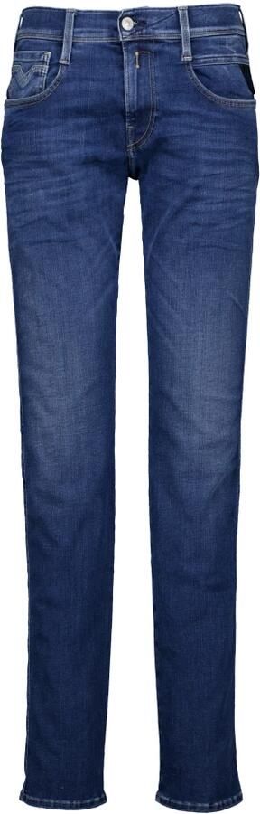 Replay Slim-Fit High-Waist Five-Pocket Jeans Blue Heren - Foto 4