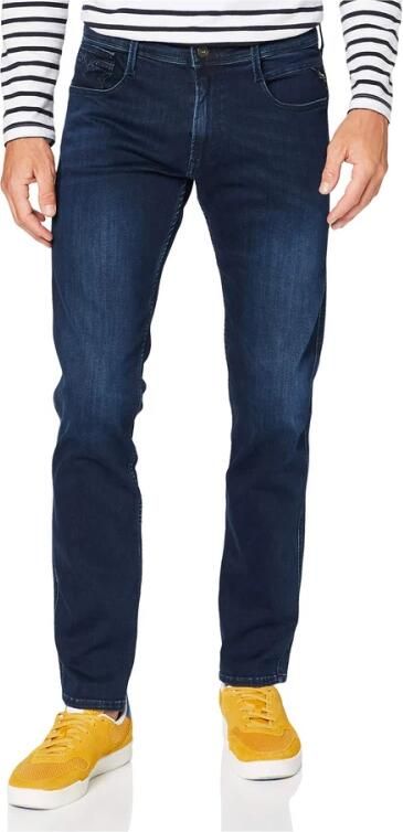 Replay Slim fit jeans in 5-pocketmodel model 'ANBASS' - Foto 8