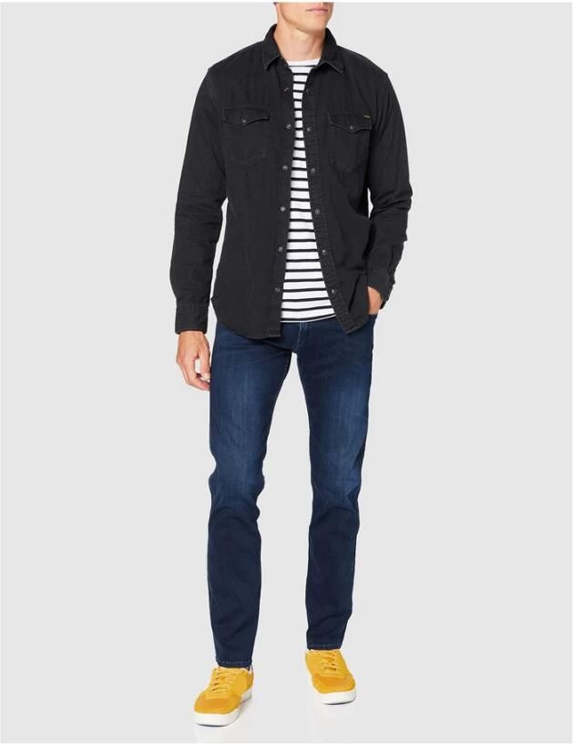 Replay Slim fit jeans in 5-pocketmodel model 'ANBASS' - Foto 4