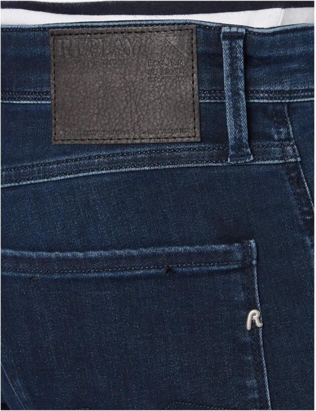 Replay Slim fit jeans in 5-pocketmodel model 'ANBASS' - Foto 5