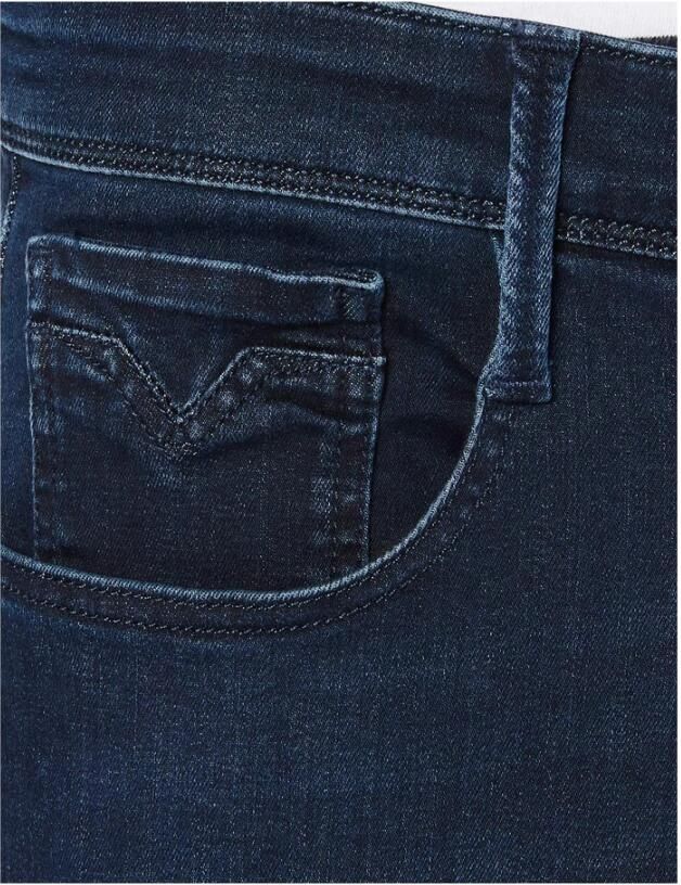 Replay Slim fit jeans in 5-pocketmodel model 'ANBASS' - Foto 6