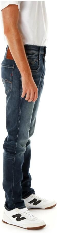 Replay Slim Fit Mid Waist Jeans Blue Heren - Foto 13