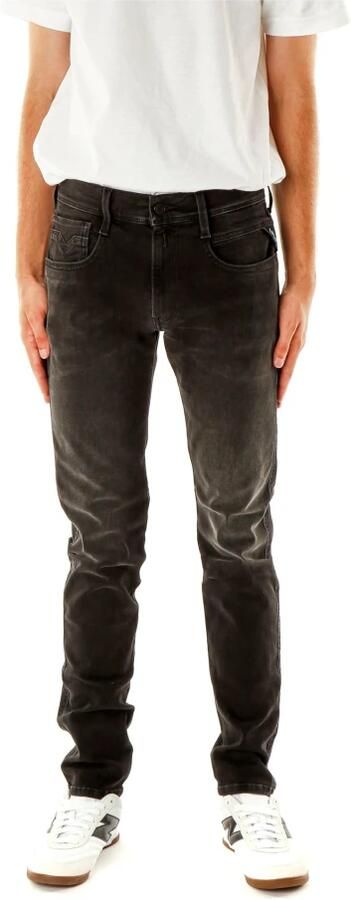 Replay Slim fit jeans in used-look model 'ANBASS' - Foto 5